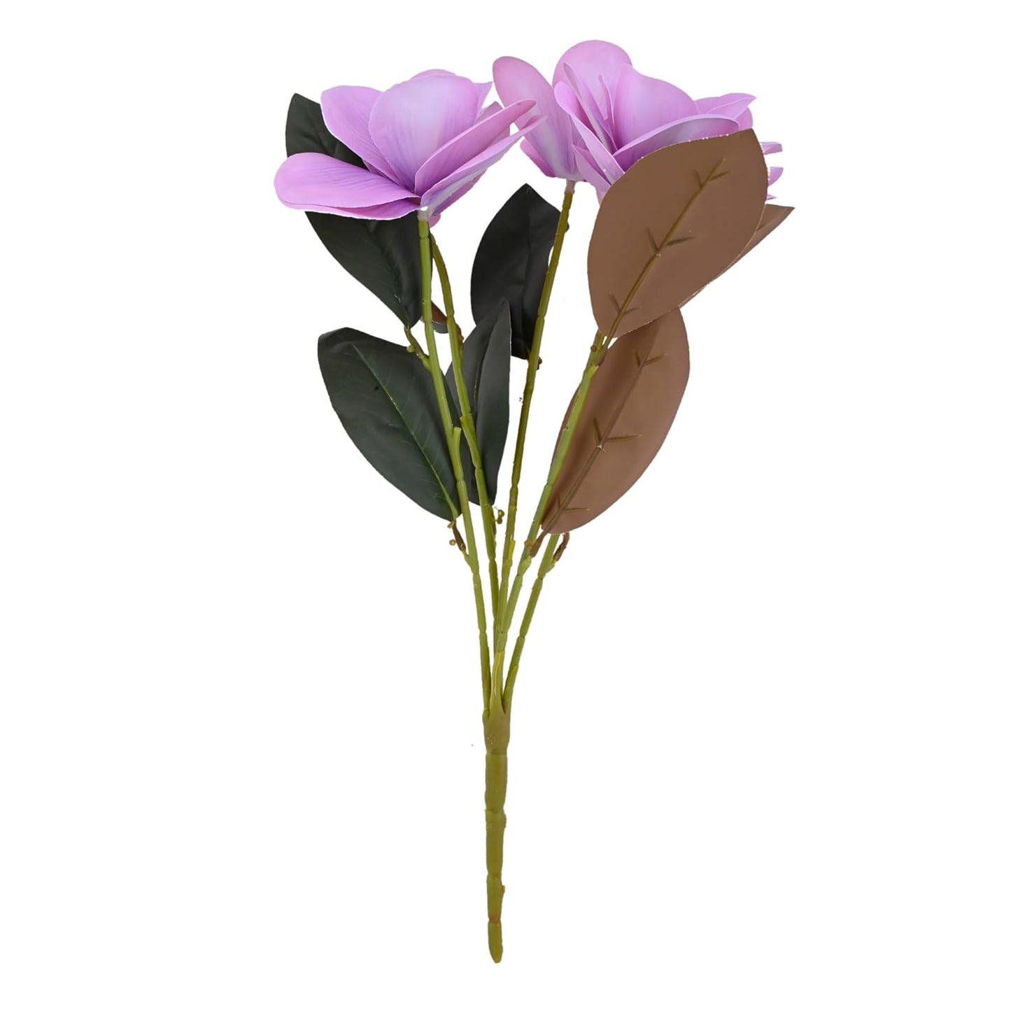 Crestvibe Pink Orchid Faux Flower Set for Home Decor – Tabletop Wedding, Party, Bedroom & Living Room Decoration