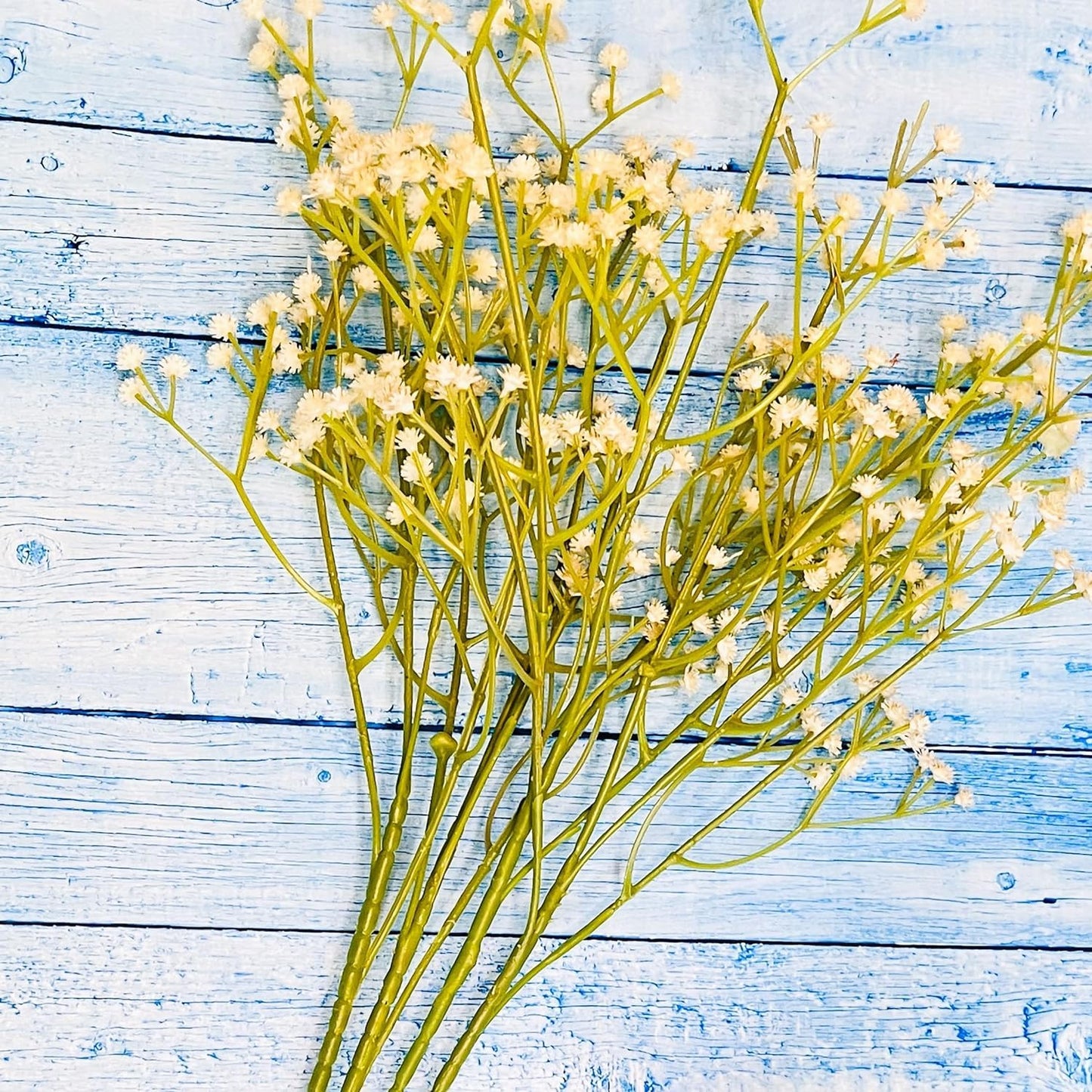 Auralyn Decor Faux Baby’s Breath Gypso Stick for Room, Diwali, Home Décor & Crafts – 2FT Artificial Flower